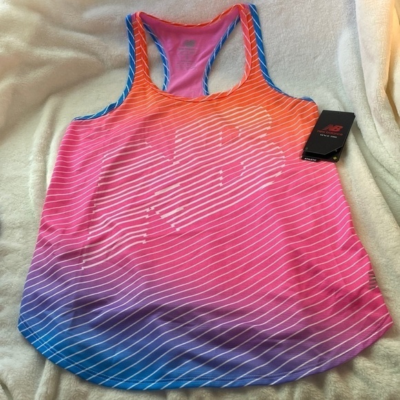 2- NWT Sz Small New Balance Athletic Accel Tank - Picture 2 of 7